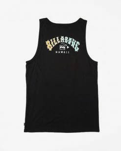 BILLABONG Arch Hawaii Tank Top BLACK 13 BILLABONG Arch Hawaii Tank Top BLACK -Mens Accessories Sales 2022 abyzt00998 billabongf blk bck1 1