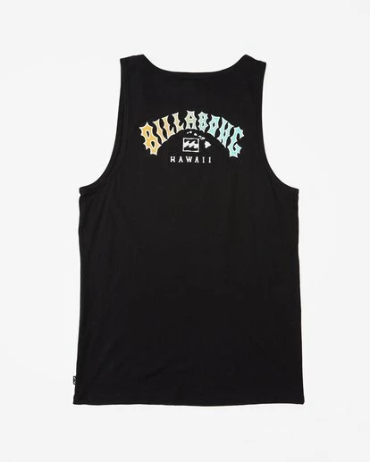 BILLABONG Arch Hawaii Tank Top BLACK 7 BILLABONG Arch Hawaii Tank Top BLACK - Image 7