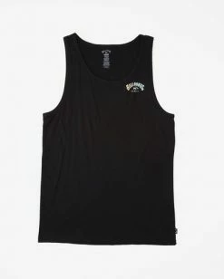 BILLABONG Arch Hawaii Tank Top BLACK 12 BILLABONG Arch Hawaii Tank Top BLACK -Mens Accessories Sales 2022 abyzt00998 billabongf blk frt1 1