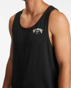 BILLABONG Arch Hawaii Tank Top BLACK 11 BILLABONG Arch Hawaii Tank Top BLACK -Mens Accessories Sales 2022 abyzt00998 billabongw blk dtl1 1