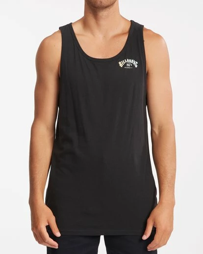 BILLABONG Arch Hawaii Tank Top BLACK 1 BILLABONG Arch Hawaii Tank Top BLACK