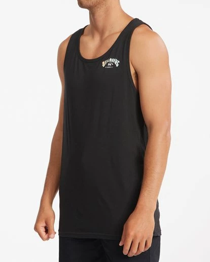 BILLABONG Arch Hawaii Tank Top BLACK 2 BILLABONG Arch Hawaii Tank Top BLACK - Image 2