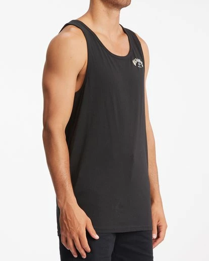 BILLABONG Arch Hawaii Tank Top BLACK 3 BILLABONG Arch Hawaii Tank Top BLACK - Image 3