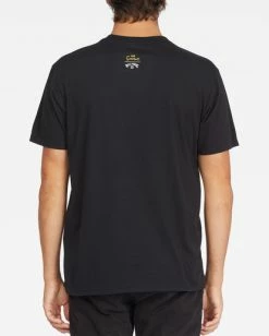 BILLABONG The Simpsons Family Short Sleeve T-Shirt MELLOW YELLOW -Mens Accessories Sales 2022 abyzt01026 billabongw blk bck1 1