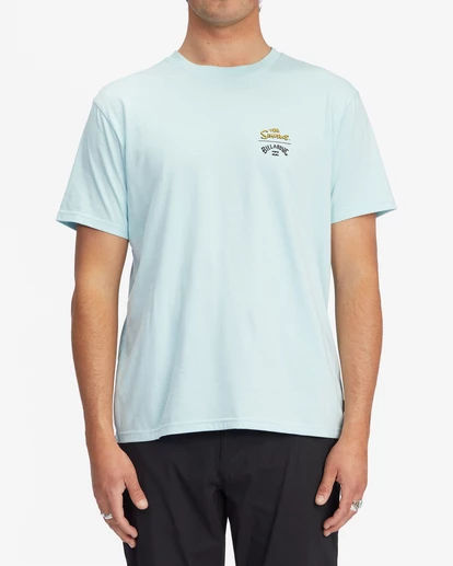 BILLABONG Simpsons Family Couch Organic Short Sleeve T-Shirt COASTAL BLUE 5 BILLABONG Simpsons Family Couch Organic Short Sleeve T-Shirt COASTAL BLUE - Image 5