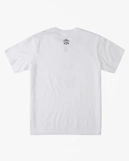 BILLABONG The Simpsons Nuclear Family Organic Short Sleeve T-Shirt WHITE 7 BILLABONG The Simpsons Nuclear Family Organic Short Sleeve T-Shirt WHITE - Image 7