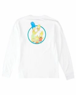 BILLABONG The Simpsons Family Long Sleeve T-Shirt WHITE 15 BILLABONG The Simpsons Family Long Sleeve T-Shirt WHITE -Mens Accessories Sales 2022 abyzt01041 billabongf wht bck1 1