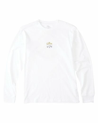 BILLABONG The Simpsons Family Long Sleeve T-Shirt WHITE 7 BILLABONG The Simpsons Family Long Sleeve T-Shirt WHITE - Image 7