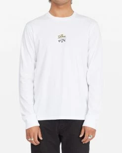 BILLABONG The Simpsons Family Long Sleeve T-Shirt WHITE 11 BILLABONG The Simpsons Family Long Sleeve T-Shirt WHITE -Mens Accessories Sales 2022 abyzt01041 billabongw wht bck1 1