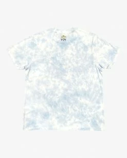 BILLABONG Simpsons Couch Gag Tie-Dye Organic Short Sleeve T-Shirt WHITE -Mens Accessories Sales 2022 abyzt01049 billabongf wht bck1 3