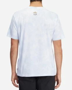 BILLABONG Simpsons Couch Gag Tie-Dye Organic Short Sleeve T-Shirt WHITE -Mens Accessories Sales 2022 abyzt01049 billabongw wht bck1 3