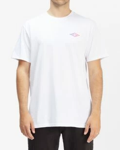 BILLABONG Unity Short Sleeve T-Shirt WHITE