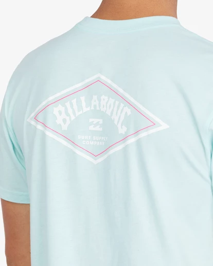 BILLABONG Diamond Arch Short Sleeve T-Shirt ROYAL HEATHER 5 BILLABONG Diamond Arch Short Sleeve T-Shirt ROYAL HEATHER - Image 5