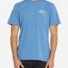 BILLABONG Diamond Arch Short Sleeve T-Shirt ROYAL HEATHER