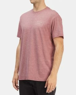 BILLABONG Die Cut Line Short Sleeve T-Shirt PORT HEATHER -Mens Accessories Sales 2022 abyzt01160 billabongw pte sd1 1