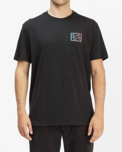 BILLABONG Crayon Outline Short Sleeve T-Shirt WHITE