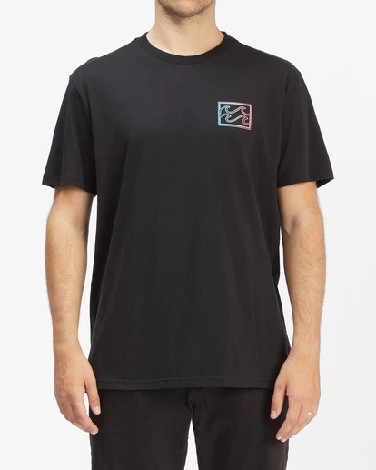 BILLABONG Crayon Outline Short Sleeve T-Shirt WHITE 1 BILLABONG Crayon Outline Short Sleeve T-Shirt WHITE