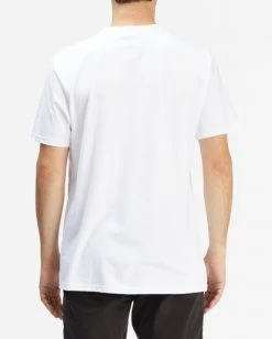 BILLABONG Crayon Outline Short Sleeve T-Shirt WHITE 10 BILLABONG Crayon Outline Short Sleeve T-Shirt WHITE -Mens Accessories Sales 2022 abyzt01162 billabongw wht bck1 1