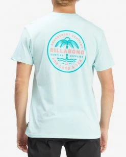 BILLABONG Land & Sea Short Sleeve T-Shirt NAVY -Mens Accessories Sales 2022 abyzt01164 billabongw ich bck1 2