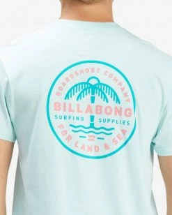 BILLABONG Land & Sea Short Sleeve T-Shirt NAVY -Mens Accessories Sales 2022 abyzt01164 billabongw ich dtl1 2