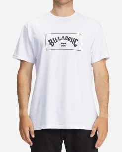 BILLABONG Arch Wave Short Sleeve T-Shirt WHITE