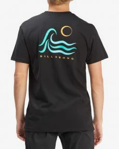 BILLABONG Tropic Wave Short Sleeve T-Shirt BLACK -Mens Accessories Sales 2022 abyzt01169 billabongw blk bck1 1