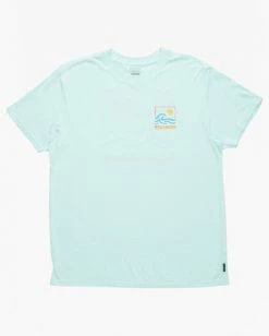 BILLABONG Bong Wave Short Sleeve T-Shirt ICE HEATHER -Mens Accessories Sales 2022 abyzt01170 billabongf ich frt1 1