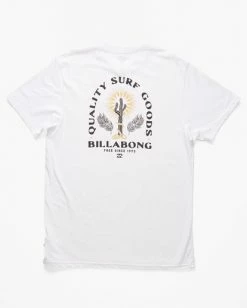 BILLABONG Quality Goods Short Sleeve T-Shirt WHITE 11 BILLABONG Quality Goods Short Sleeve T-Shirt WHITE -Mens Accessories Sales 2022 abyzt01171 billabongf wht bck1 1