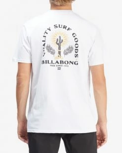BILLABONG Quality Goods Short Sleeve T-Shirt WHITE 8 BILLABONG Quality Goods Short Sleeve T-Shirt WHITE -Mens Accessories Sales 2022 abyzt01171 billabongw wht bck1 1
