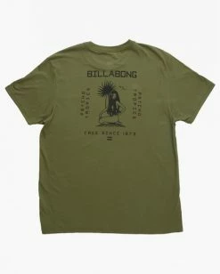 BILLABONG Psyco Tropics MILITARY -Mens Accessories Sales 2022 abyzt01172 billabongf mil bck1 1