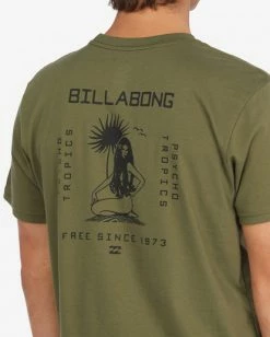BILLABONG Psyco Tropics MILITARY -Mens Accessories Sales 2022 abyzt01172 billabongw mil dtl1 1