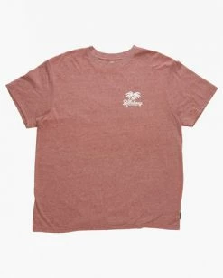 BILLABONG Palm Goods Short Sleeve T-Shirt PORT HEATHER 12 BILLABONG Palm Goods Short Sleeve T-Shirt PORT HEATHER -Mens Accessories Sales 2022 abyzt01173 billabongf pte frt1 1