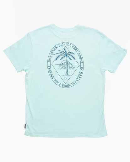 BILLABONG Surf Goods Short Sleeve T-Shirt ICE HEATHER 7 BILLABONG Surf Goods Short Sleeve T-Shirt ICE HEATHER - Image 7