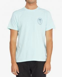 BILLABONG Surf Goods Short Sleeve T-Shirt ICE HEATHER