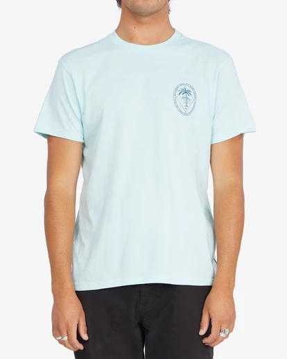 BILLABONG Surf Goods Short Sleeve T-Shirt ICE HEATHER 1 BILLABONG Surf Goods Short Sleeve T-Shirt ICE HEATHER