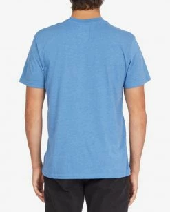 BILLABONG 73 Surf Short Sleeve T-Shirt ROYAL HEATHER 8 BILLABONG 73 Surf Short Sleeve T-Shirt ROYAL HEATHER -Mens Accessories Sales 2022 abyzt01175 billabongw ryh bck1 1