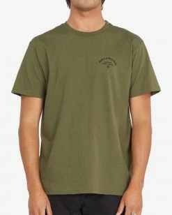 BILLABONG Quality Arch Short Sleeve T-Shirt MILITARY