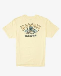 BILLABONG Arch Hawaii Short Sleeve T-Shirt MELLOW YELLOW 11 BILLABONG Arch Hawaii Short Sleeve T-Shirt MELLOW YELLOW -Mens Accessories Sales 2022 abyzt01189 billabongf mly bck1 1