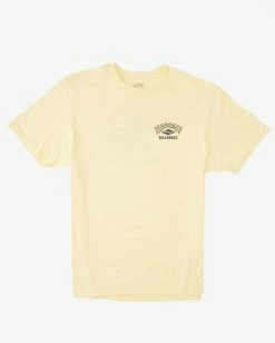 BILLABONG Arch Hawaii Short Sleeve T-Shirt MELLOW YELLOW 10 BILLABONG Arch Hawaii Short Sleeve T-Shirt MELLOW YELLOW -Mens Accessories Sales 2022 abyzt01189 billabongf mly frt1 1