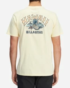 BILLABONG Arch Hawaii Short Sleeve T-Shirt MELLOW YELLOW 8 BILLABONG Arch Hawaii Short Sleeve T-Shirt MELLOW YELLOW -Mens Accessories Sales 2022 abyzt01189 billabongw mly bck1 1
