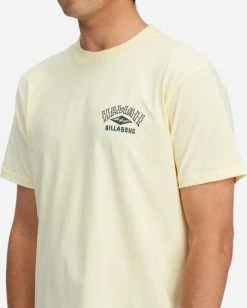 BILLABONG Arch Hawaii Short Sleeve T-Shirt MELLOW YELLOW 9 BILLABONG Arch Hawaii Short Sleeve T-Shirt MELLOW YELLOW -Mens Accessories Sales 2022 abyzt01189 billabongw mly dtl1 1