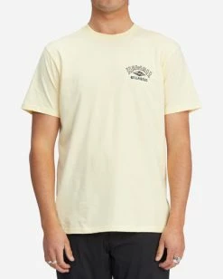 BILLABONG Arch Hawaii Short Sleeve T-Shirt MELLOW YELLOW