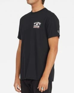 BILLABONG Pipeline Tube Short Sleeve T-Shirt NAVY -Mens Accessories Sales 2022 abyzt01203 billabongw blk sd1 2