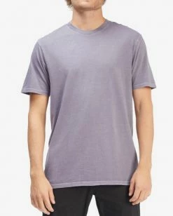 BILLABONG Essential Wave Washed Short Sleeve T-Shirt PURPLE HAZE -Mens Accessories Sales 2022 abyzt01220 billabongw phz frt1 3