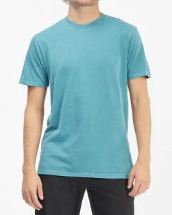 BILLABONG Essential Wave Washed Short Sleeve T-Shirt PURPLE HAZE -Mens Accessories Sales 2022 abyzt01220 billabongw smb frt1 3