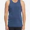 BILLABONG Essential Wave Washed Pocket Tank Top COASTAL BLUE