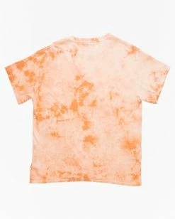 BILLABONG Diamond Wave Tie-Dye Short Sleeve T-Shirt MELON -Mens Accessories Sales 2022 abyzt01240 billabongf mel bck1 2