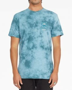 BILLABONG Heat Tie-Dye Short Sleeve T-Shirt MARINE