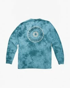 BILLABONG Worshipper Tie-Dye Long Sleeve T-Shirt MARINE -Mens Accessories Sales 2022 abyzt01243 billabongf mre bck1 2
