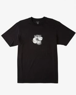 BILLABONG Kamea Hawaii Short Sleeve T-Shirt BLACK 12 BILLABONG Kamea Hawaii Short Sleeve T-Shirt BLACK -Mens Accessories Sales 2022 abyzt01249 billabongf blk frt1 3